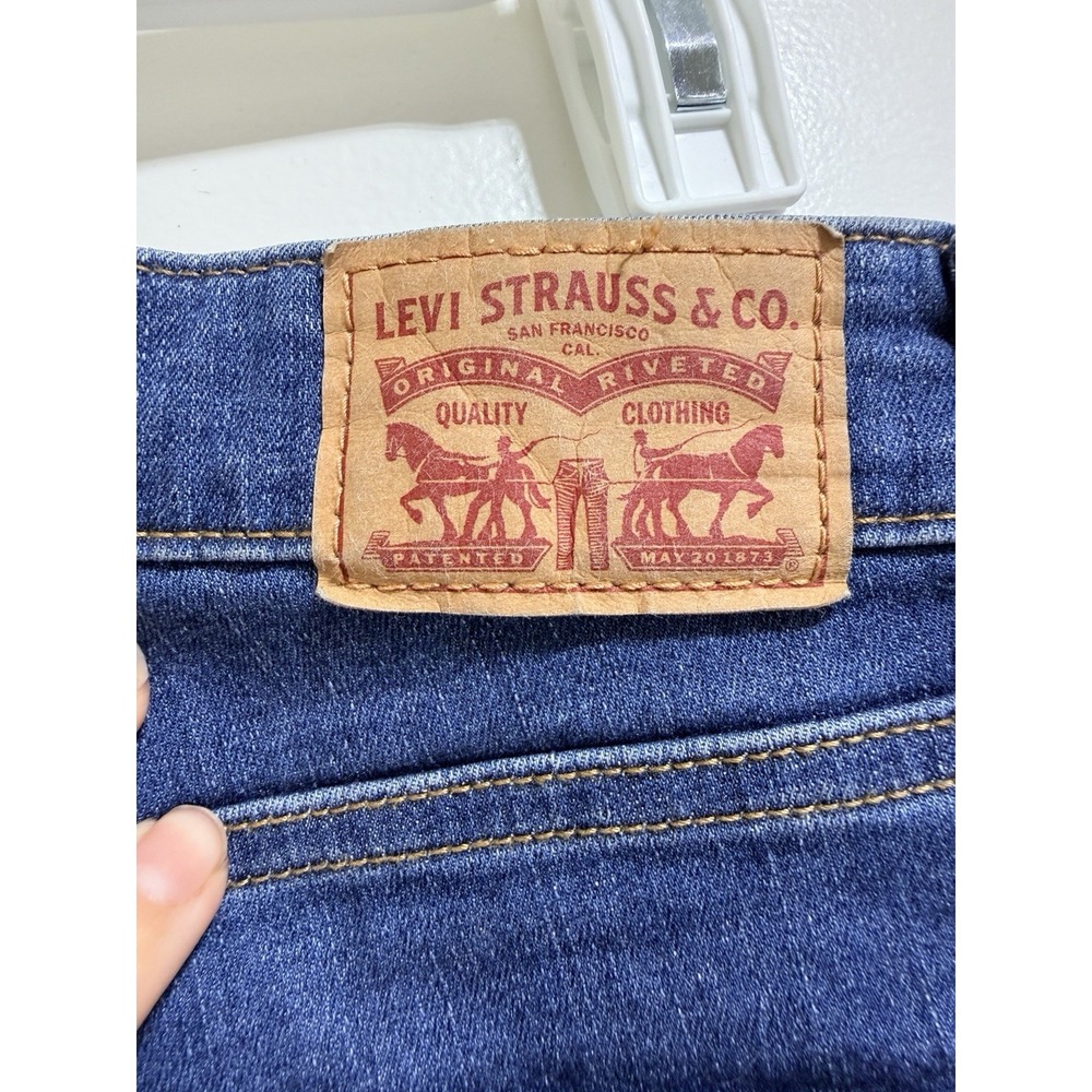 LEVIS Jeans Sz 8 W29 L30 Classic Mid Rise Skinny - Picture 4 of 11